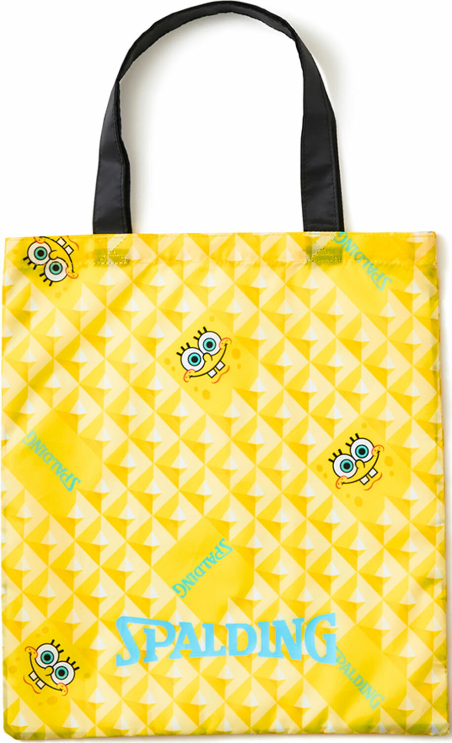 SPALDING （スポルディング） バスケットボール バッグ パッカブルトートバッグ スポンジ・ボブ パター..