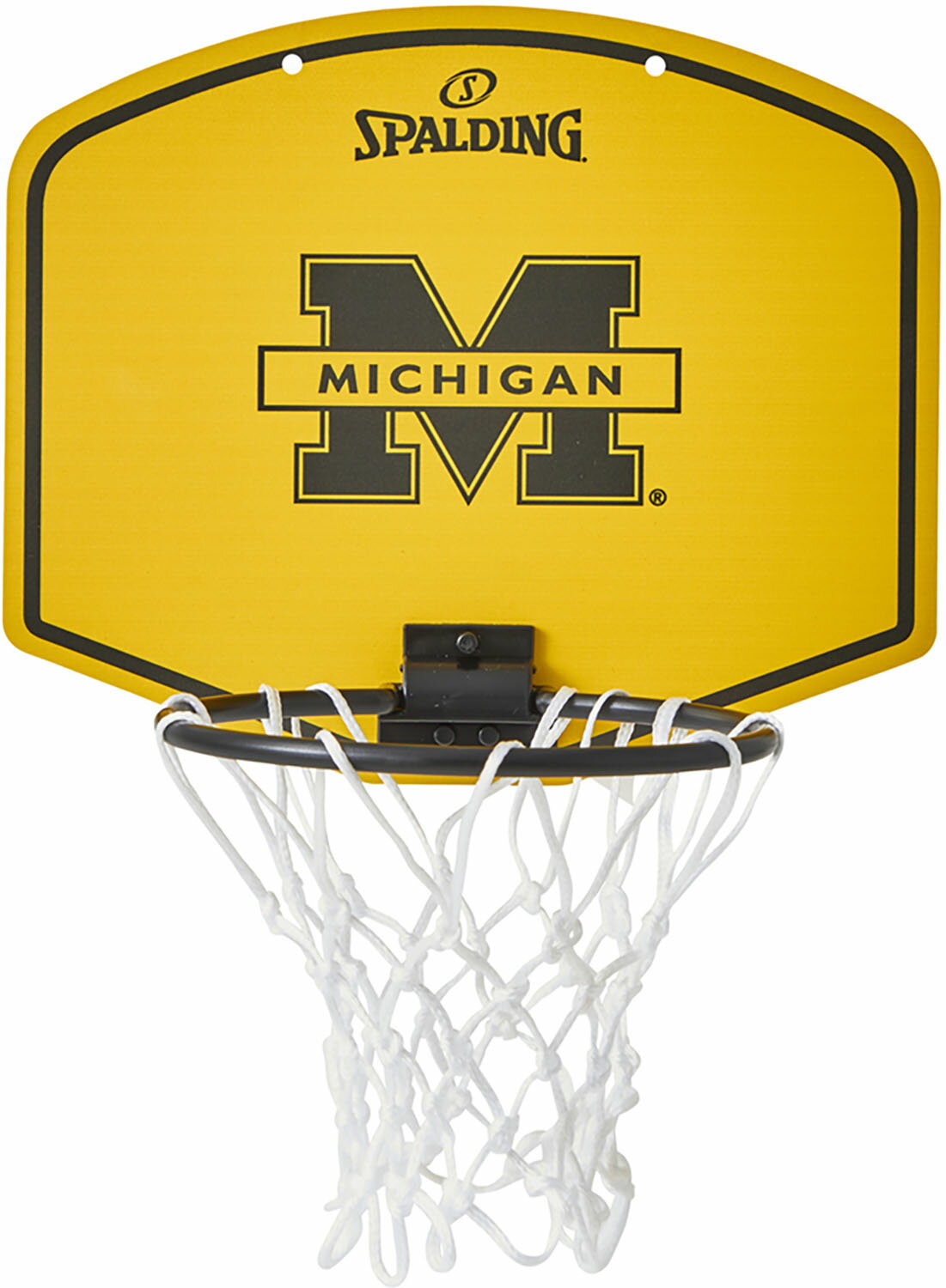 SPALDING （スポルディング） バスケットボール グッズ マイクロミニ ミシガンメイズ 【イエロー】 79-054J バスケットゴール アクセサリー ユニセックス 男女兼用 黄 24FW {SK}
