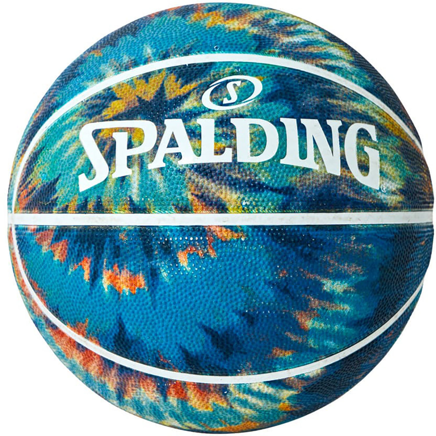 SPALDING （スポルディング） バスケットボール ボール スパイラルダイ ターコイズ...