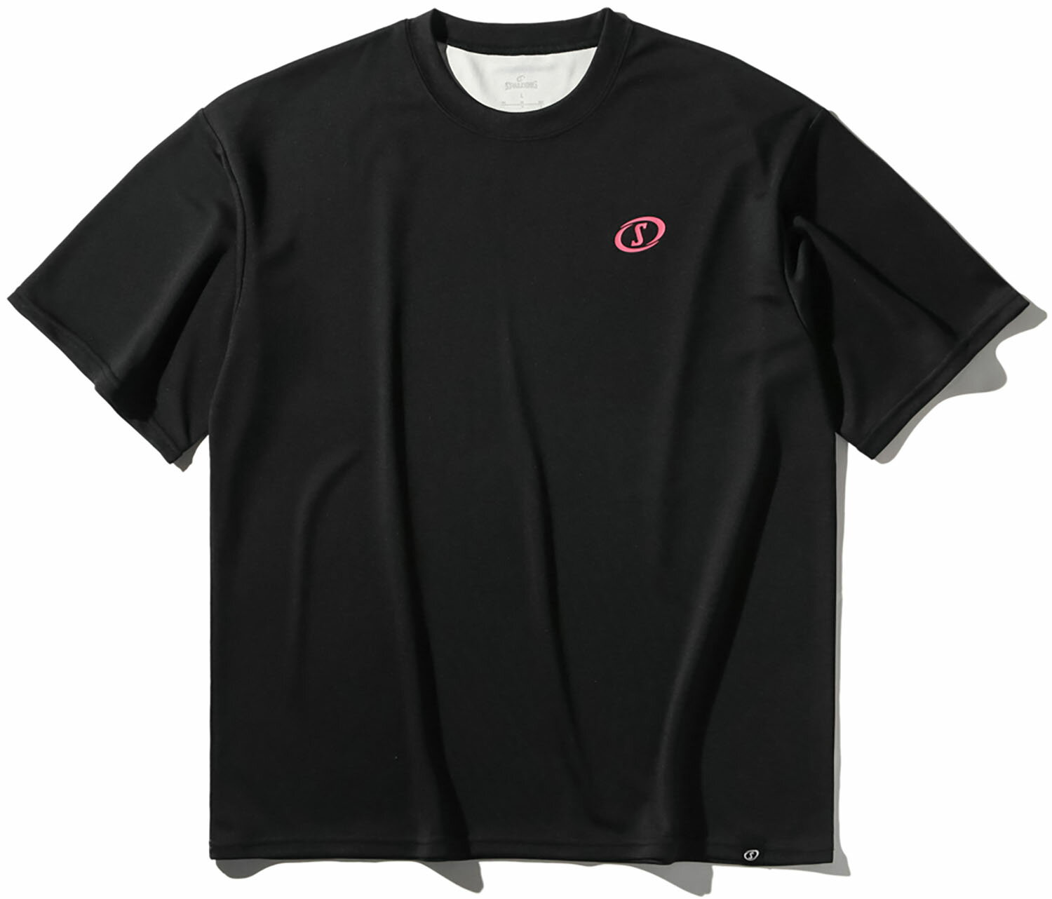 SPALDING （スポルディング） バスケットボール Tシャツ Tシャツ グランジウォール 【ブラック】 SMT25120 1000 半袖Tシャツ ショートスリーブ ユニセックス 男女兼用 黒 25FW {NP}