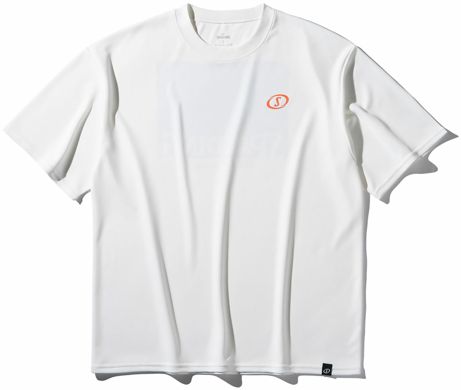 SPALDING （スポルディング） バスケットボール Tシャツ Tシャツ グランジウォール 【ホワイト】 SMT25120 2000 半袖Tシャツ ショートスリーブ ユニセックス 男女兼用 白 25FW {NP}