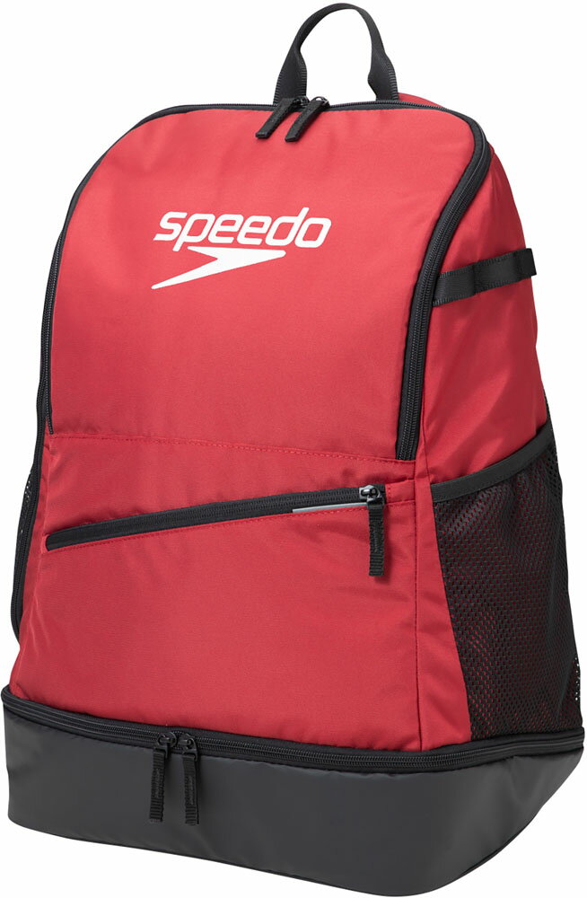 speedo（スピード） 水泳 バッグ スタックエフエスパック 30 【レッド】 メンズ・レディース・ユニセックス・ジュニア・キッズ SE22013 RE スイミング プール トレーニング フィットネス スポーツ用品 カバン バック リュックサック 男性用 女性用 子供用 赤 {SK}