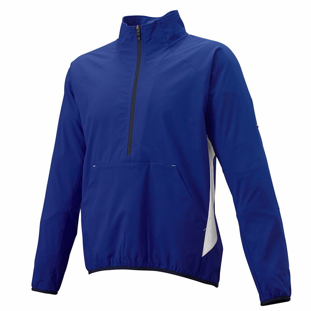 SSK （エスエスケイ） 野球 ウェア 長袖ハーフZIPボンディングジャケット 【Dブルー×ホワイト】 BWP200..