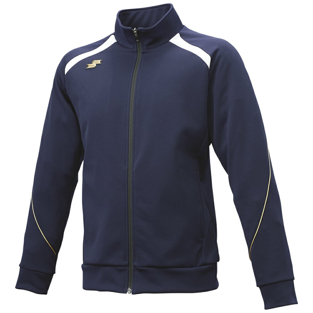 SSK （エスエスケイ） 野球 ウェア フルジップジャケット 【ネイビー×ホワイト】 DRF028 7010 トレーニ..