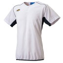 SSK (エスエスケイ) 野球 ウェア 2ボタンベースボールTシャツ(裾バインダー) 【ホワイト×ブラック】 BT2690 1090 Tシャツ ベースボール ユニセックス 男性用・女性用 白 2025通年 {NP}