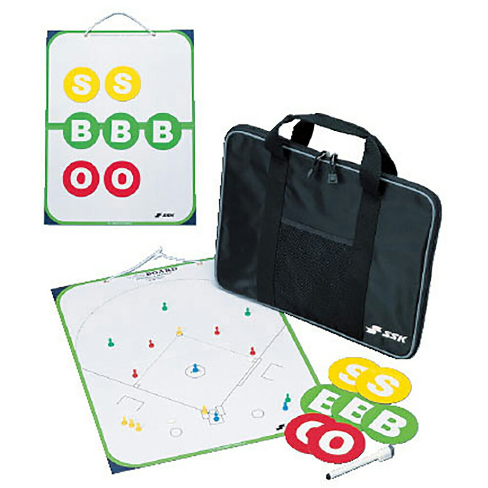 SSK （エスエスケイ） 野球 施設備品 野球・ソフトボール用作戦指導版 【ブラック】 SGR09 作戦板 ベースボール ユニセックス 男性用・女性用 黒 2025通年 {SK}