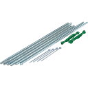 SSK (エスエスケイ) 野球 施設備品 支柱セット4m用 【シルバー】 SN044 ネット・ゲージ ベースボール ユニセックス 男性用・女性用 銀 2025通...