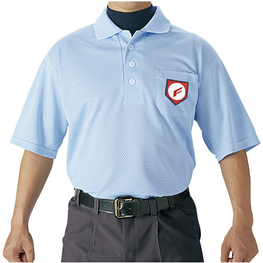 SSK （エスエスケイ） 野球 審判ウェア＆用品 審判用半袖ポロシャツ 【パウダーブルー】 UPW027 65 審..