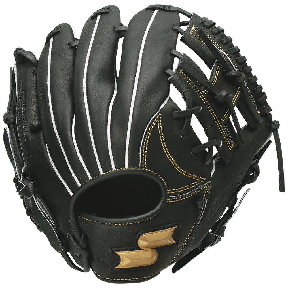 SSK （エスエスケイ） 野球 グローブ 少年軟式ウインドリームシリーズ オールラウンド用 【ブラック】 WJG124 90 軟式野球グローブ ベースボール ジュニア キッズ 子供用 黒 2025AW {SK}