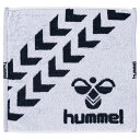hummel (ヒュンメル) サッカー ウェア ハンドタオル 【ホワイト×ブラック】 HAA5022 1090 ウェアアクセサリー エキップ ユニセックス・ジュニア キッズ 子供用 男性用・女性用 白 2025SP {NP}