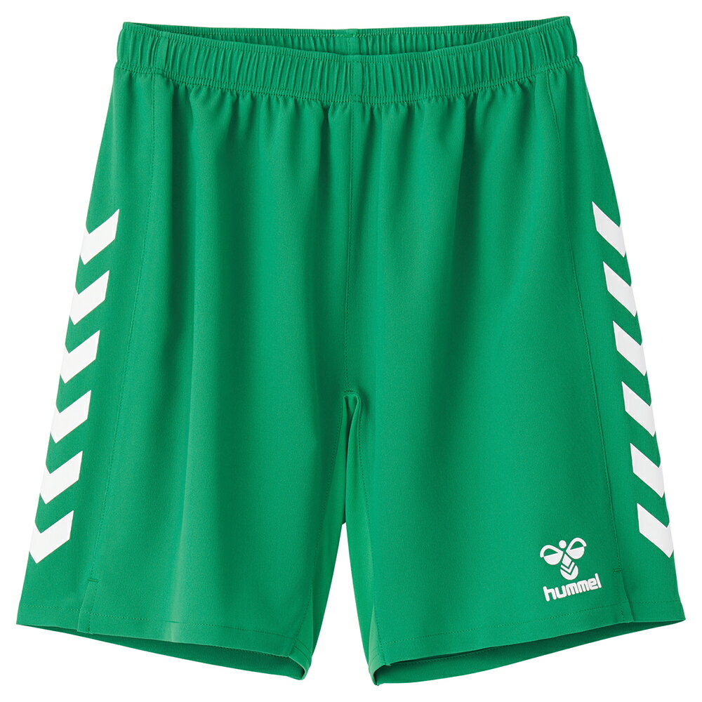 hummel （ヒュンメル） サッカー ウェア ゲームパンツ 【グラス】 HAG5040P 53 ゲームパンツ アパレル ユニセックス 男性用・女性用 緑 2025SP {NP}