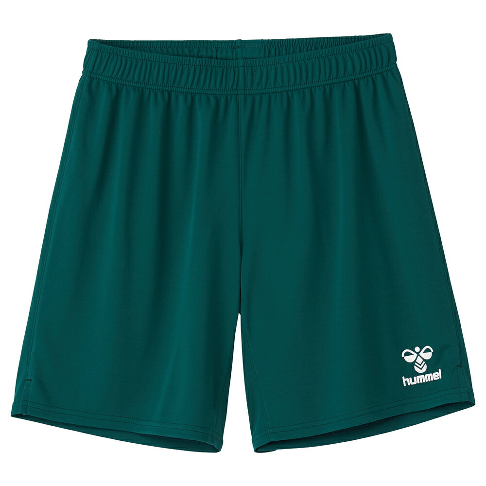 hummel （ヒュンメル） サッカー ウェア ゲームパンツ 【D.グリーン×ホワイト】 HAG5041P 5610 ゲームパンツ アパレル ユニセックス 男性用・女性用 緑 2025SP {NP}