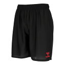 hummel (ヒュンメル) サッカー ウェア プラクティスパンツ 【ブラック×レッド】 HAG5042P 9020 ゲームパンツ アパレル ユニセックス 男性...