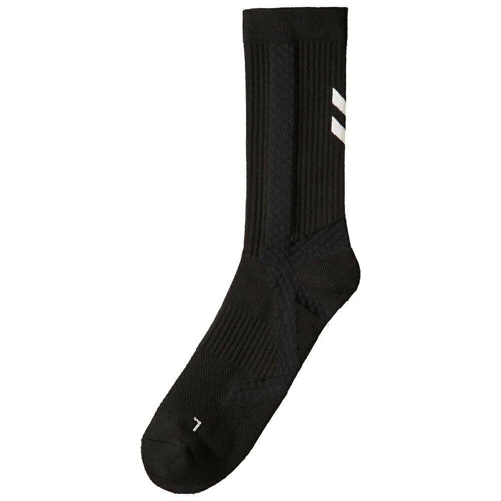 hummel （ヒュンメル） フィットネス・トレーニング ウェア シューティングソックス(ロング丈) 【ブラ..