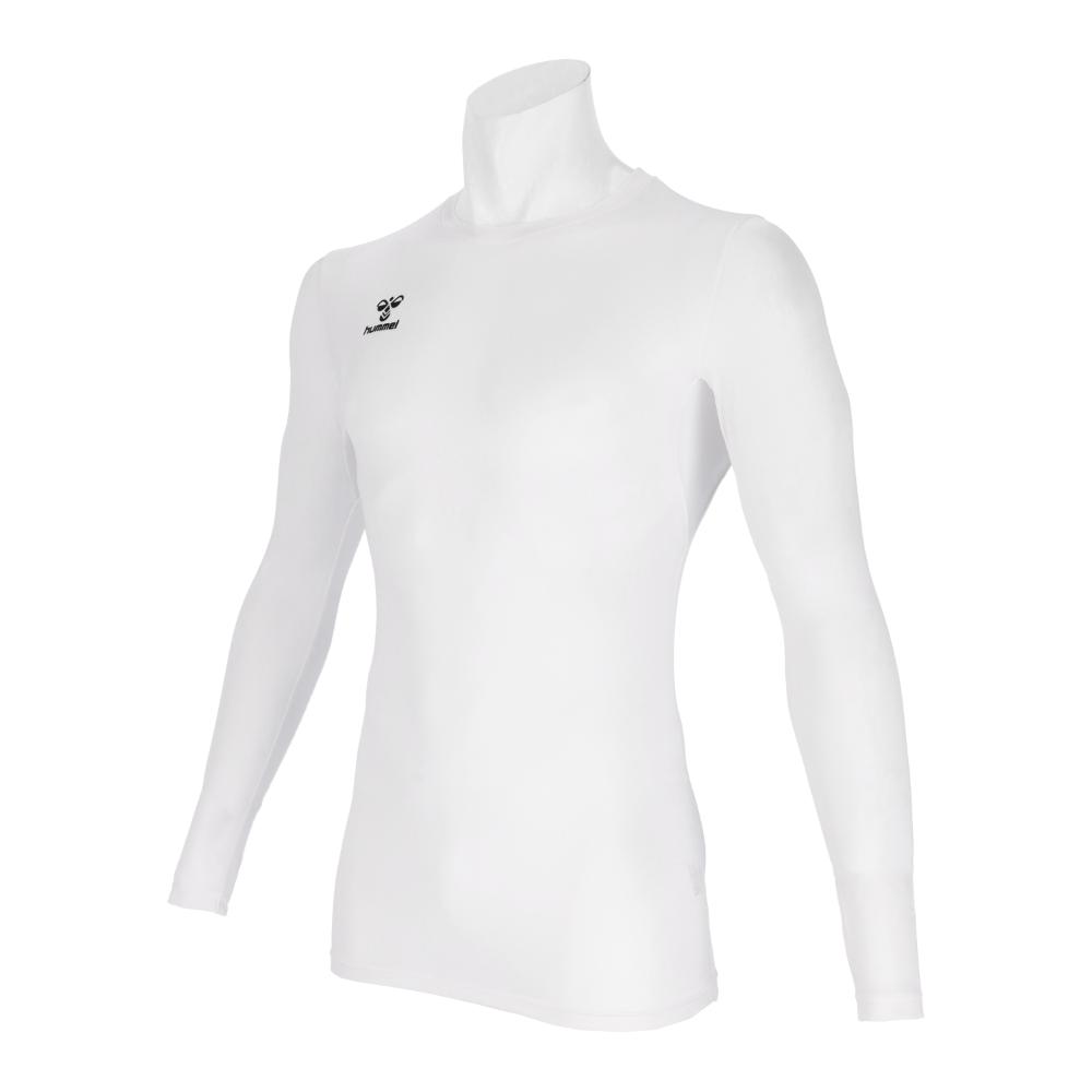 hummel （ヒュンメル） サッカー ウェア フィットインナーシャツ 【ホワイト】 HAP5153 10 アンダー（インナー）シャツ アパレル ユニセックス 男性用・女性用 白 2025SP {NP}
