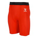 hummel (ヒュンメル) サッカー ウェア フィットインナーパンツ 【レッド】 HAP6038P 20 タイツ・スパッツ アパレル ユニセックス 男性用・女性用 赤 2025SP {NP}