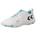 hummel (ヒュンメル) ハンドボール シューズ・靴 KOMET POWER 3.0 【ホワイト×ミントグリーン】 HAS8043 1054 トレーニングシ...