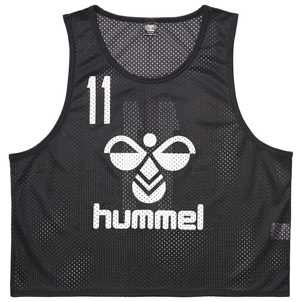 hummel (ヒュンメル) サッカー ウェア ジュニアトレーニングビブス(10枚セット) 【ブラック】 HJK6007Z 90 プラクティスシャツ アパレル ...