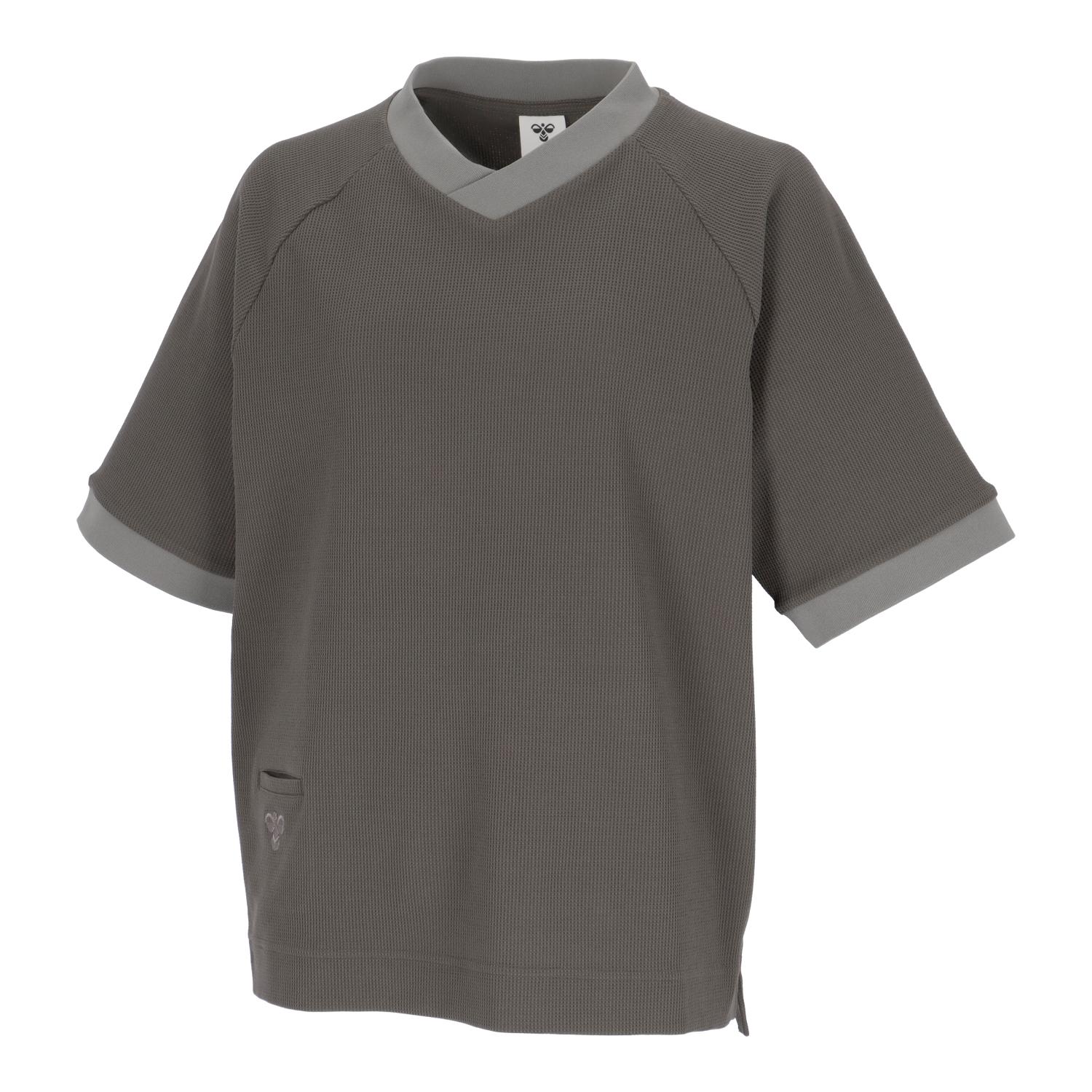 hummel （ヒュンメル） フィットネス・トレーニング ウェア hummel PLAY ミニワッフル半袖Tシャツ 【チ..