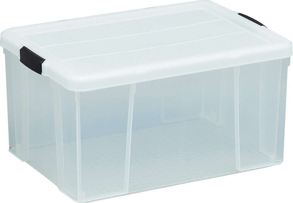 TOEI LIGHT（トーエイライト） 体育用品 カゴ 収納ボックス 備品入れ 運搬 プラボックス S-04 【ホワイト】 B2777 白 {SK}