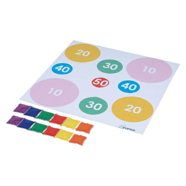 TOEI LIGHT（トーエイライト） 体育用品 レクリエーション ターゲットプレイシート(D) 【マルチカラー】 B3597D {SK}