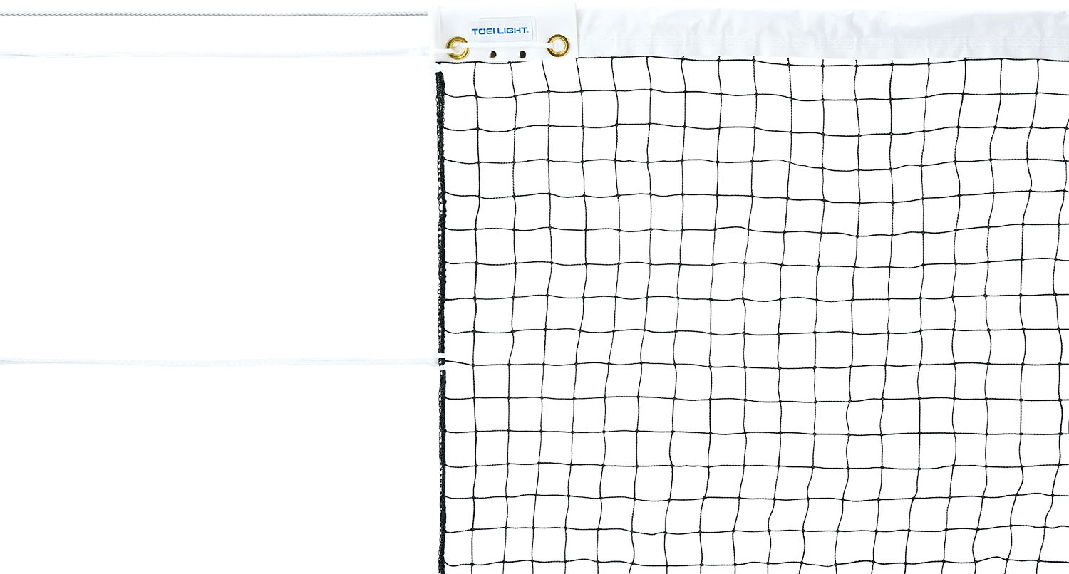 TOEI LIGHT （トーエイライト） テニス ネット ソフトテニスネット 【ホワイト】 B-2484 ネット テニスネット メンズ・レディース 男性用・女性用 トーエイライト ホワイト 白 9999 3 {SK}