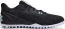UNDER ARMOUR (アンダーアーマー) 野球&ソフトボール スパイク UAヤード ターフ3.0 【ブラック/ブラック/ホワイト】 3027448 001 スパイク 野球スパイク メンズ 男性用 ブラック 黒 24FW {SK}