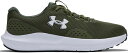 UNDER ARMOUR (アンダーアーマー) 陸上・ランニング シューズ UAチャージド サージ4 エクストラワイド 【マリングリーン/マリングリーン/ホワイト】 3028249 300 シューズ ランニングシューズ メンズ 男性用 カーキグリーン 緑 24FW {SK}