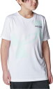 UNDER ARMOUR (アンダーアーマー) フィットネス・トレーニング Tシャツ UAテック スーパー ビッグロゴ ショートスリーブ Tシャツ 【ホワイト/コメットグリーン】 6001338 100 半袖Tシャツ ジュニア・キッズ 子供用 白 緑 25SS {NP}