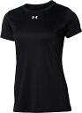 UNDER ARMOUR (アンダーアーマー) フィットネス・トレーニング Tシャツ UAチーム ショートスリーブ シャツ 【ブラック】 6003665 001 半袖Tシャツウィメンズ Tシャツ レディース 女性用 ブラック 黒 25SS {NP}