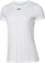UNDER ARMOUR (アンダーアーマー) フィットネス・トレーニング Tシャツ UAチーム ショートスリーブ シャツ 【ホワイト】 6003665 100 半袖Tシャツウィメンズ Tシャツ レディース 女性用 ホワイト 白 25SS {NP}