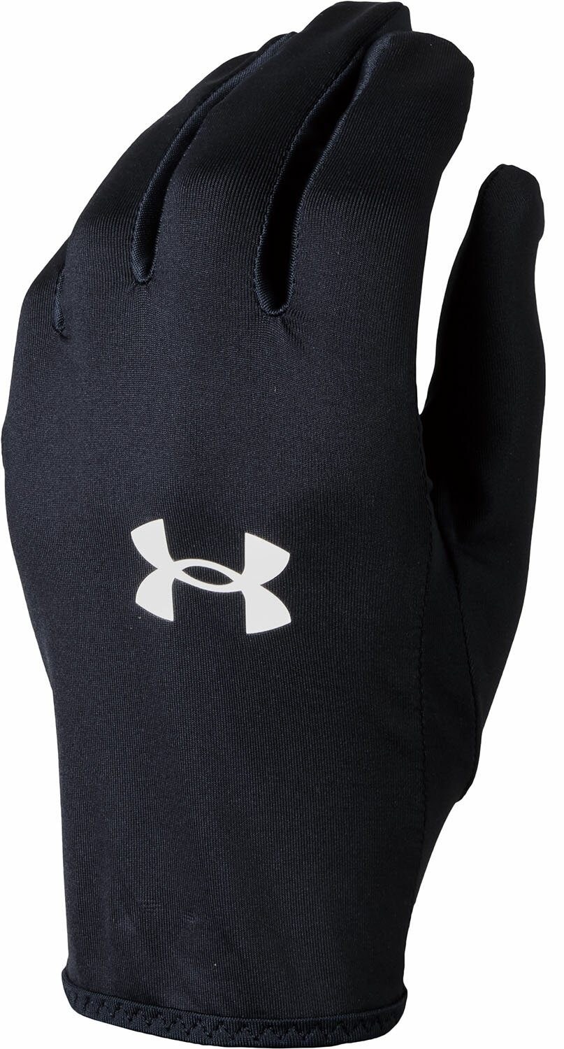UNDER ARMOUR （アンダーアーマー） 陸上・ランニング 手袋 UAチーム ラン グローブ / UA TEAM RACING GLOVES 【ブラック】 6003884 001 手袋 手袋 メンズ・レディース 男性用・女性用 ブラック 黒 25FW {SK}