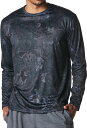 UNDER ARMOUR (アンダーアーマー) マルチスポーツ Tシャツ UAテック カモ ロングスリーブ Tシャツ 【ブラック】 6007731 001 ロングTシャツメンズ ロンT メンズ 男性用 ブラック 黒 25FW {NP}
