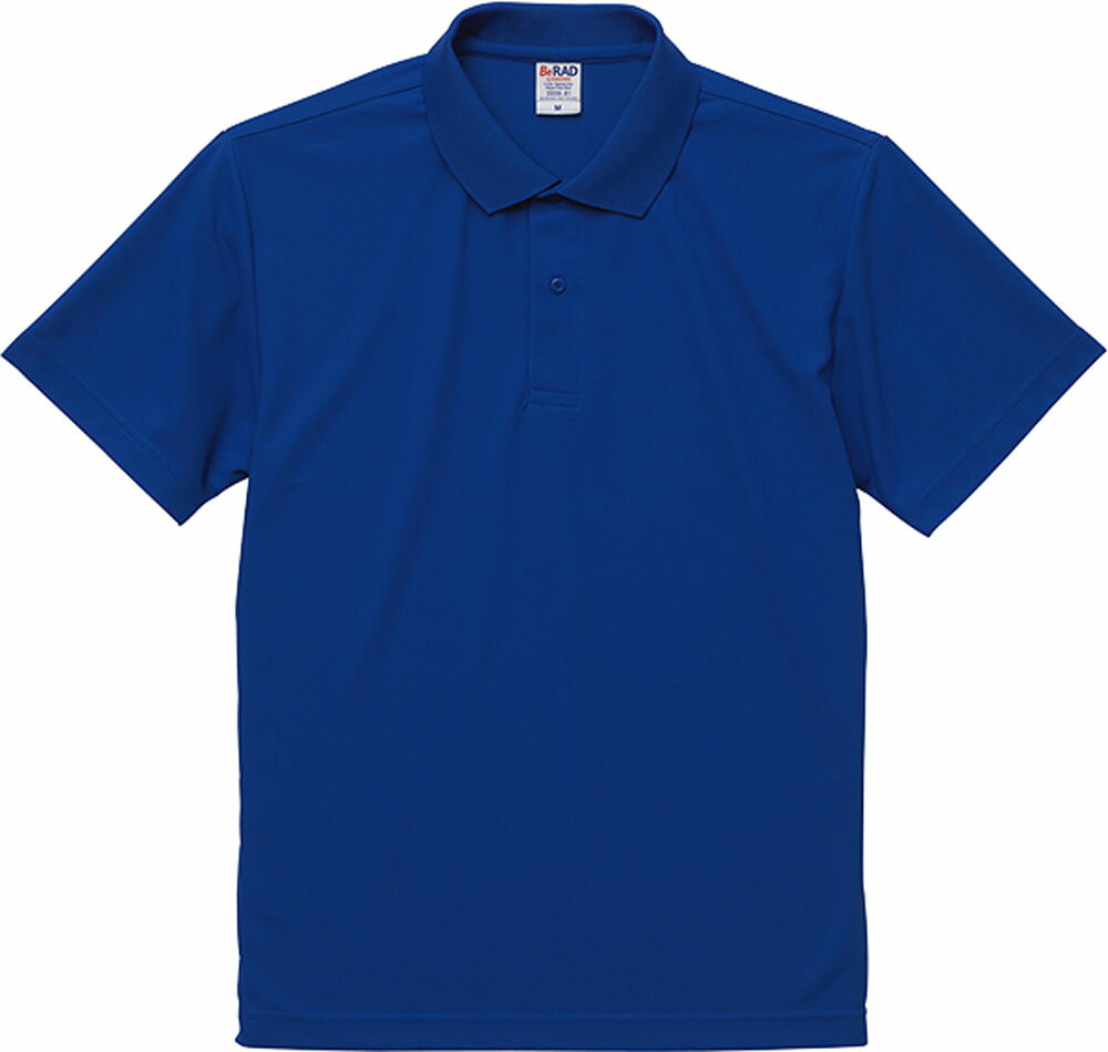 United Athle (ユナイテッドアスレ) カジュアル ポロシャツ 4.7オンス スペシャル ドライ カノコ ポロシャツ ローブリード 【コバルトブルー】...