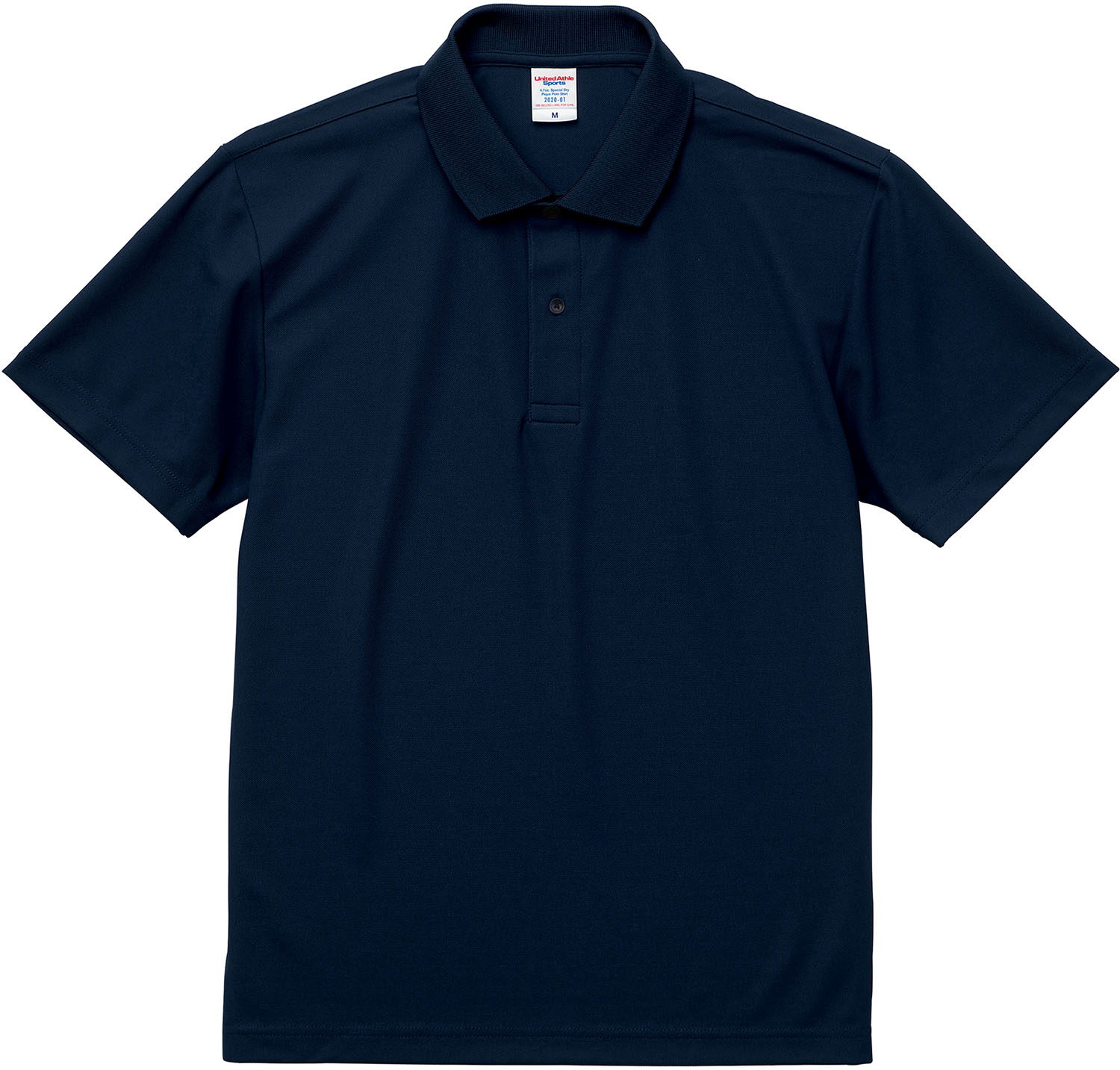 United Athle (ユナイテッドアスレ) カジュアル ポロシャツ 4.7オンス スペシャル ドライ カノコ ポロシャツ ローブリード 【ネイビー】 20...