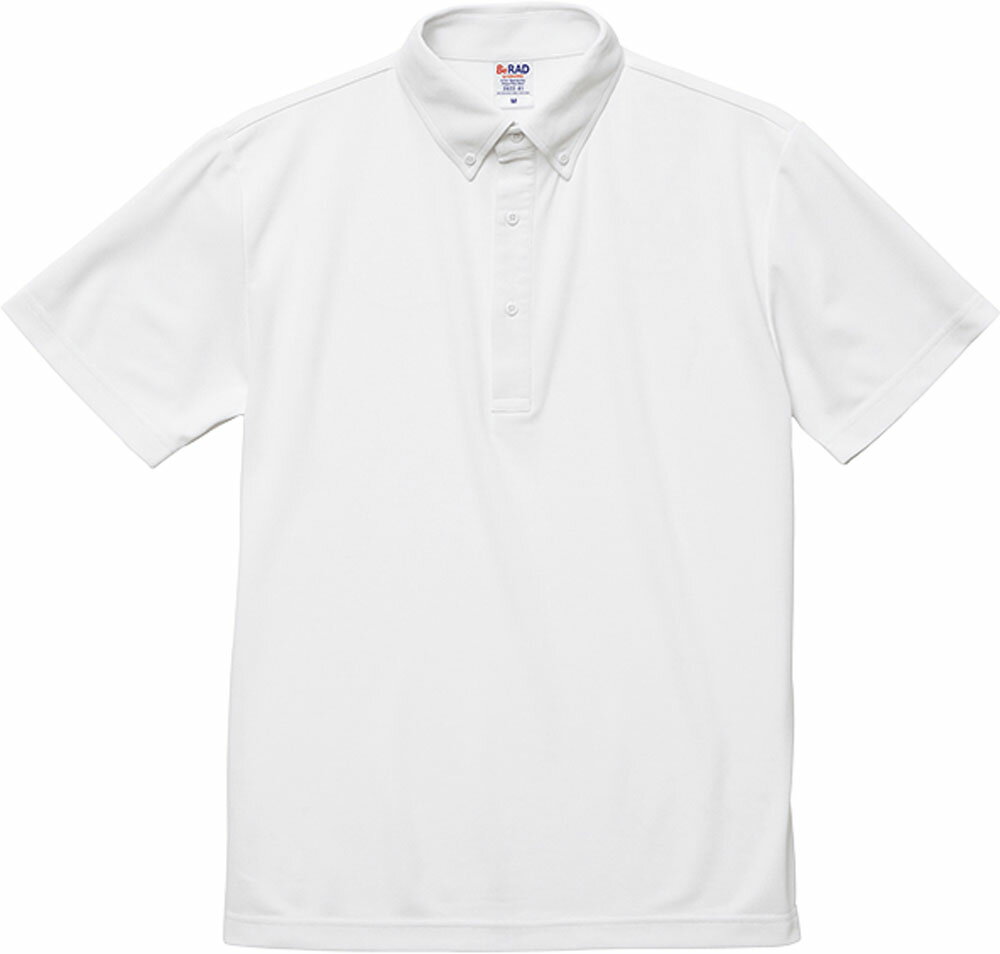 United Athle (ユナイテッドアスレ) カジュアル ポロシャツ 4.7オンス スペシャル ドライ カノコ ポロシャツ ボタンダウン ローブリード 【ホ...