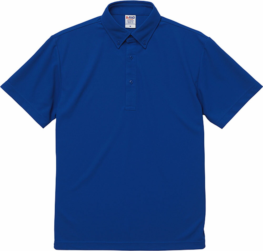 United Athle (ユナイテッドアスレ) カジュアル ポロシャツ 4.7オンス スペシャル ドライ カノコ ポロシャツ ボタンダウン ローブリード 【コ...