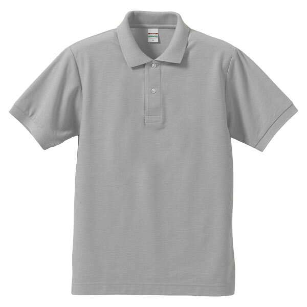United Athle (ユナイテッドアスレ) カジュアル ポロシャツ 5.3オンスドライ CVC ポロシャツ 【グレー】 505001 443 ポロシャツ ...