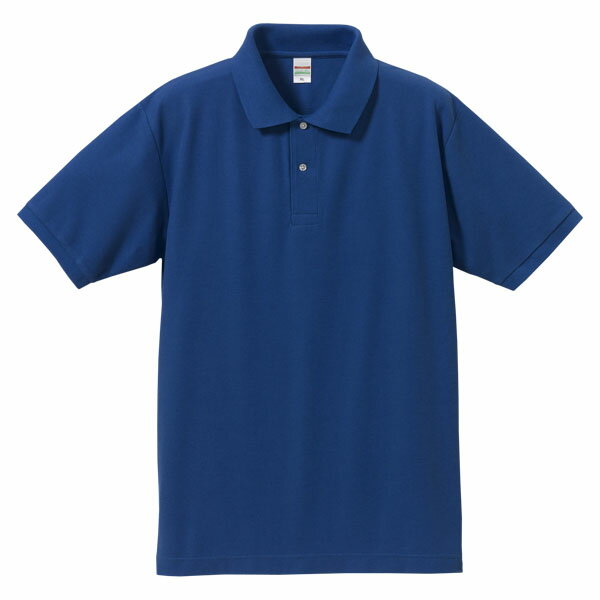 United Athle (ユナイテッドアスレ) カジュアル ポロシャツ 5.3オンスドライ CVC ポロシャツ 大きいサイズ 【ロイヤルブルー】 505001...