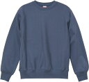 United Athle (ユナイテッドアスレ) カジュアル スウェット・トレーナ 12.0オンス ヘヴィーウェイト クルーネック スウェット 裏起毛 【ストーンブルー】 576401 210 スウエットトレーナー メンズ・レディース 男性用・女性用 青 23 {SK}(4)
