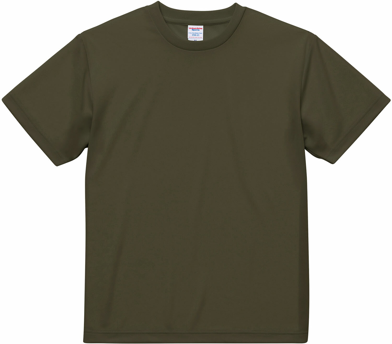 United Athle (ユナイテッドアスレ) カジュアル Tシャツ 4.1オンス ドライTシャツ 【オリーブドラブ】 590001C 101 半袖Tシャツ ...