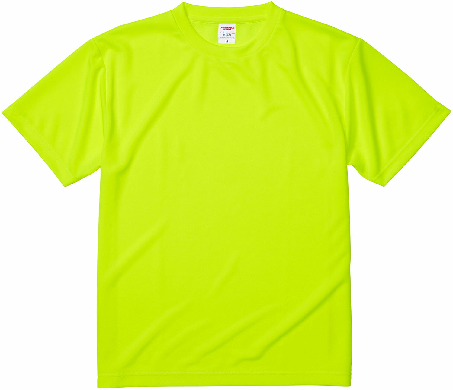 United Athle (ユナイテッドアスレ) カジュアル Tシャツ 4.1オンス ドライTシャツ 【ケイコウイエロー】 590001C 111 半袖Tシャツ...