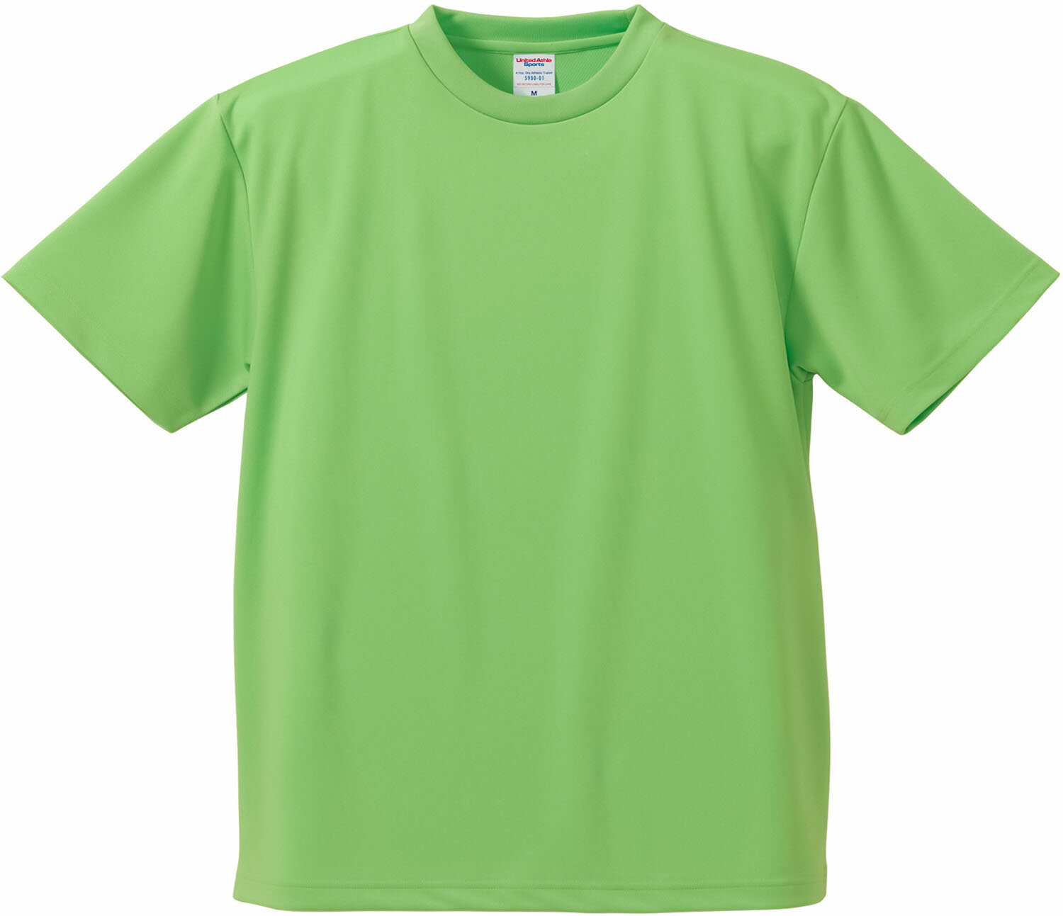 United Athle (ユナイテッドアスレ) カジュアル Tシャツ 4.1オンス ドライTシャツ 【ブライトグリーン】 590001C 25 半袖Tシャツ ...