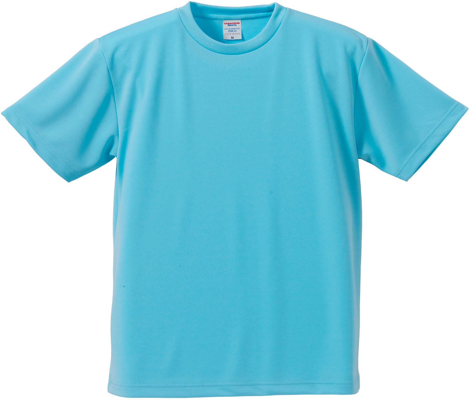 United Athle (ユナイテッドアスレ) カジュアル Tシャツ 4.1オンス ドライTシャツ 【アクアブルー】 590001C 83 半袖Tシャツ メン...