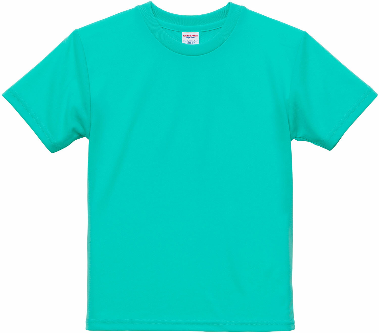 United Athle （ユナイテッドアスレ） カジュアル Tシャツ 4.1オンス ドライTシャツ 【ミントグリーン】 590002C 24 半袖Tシャツ ジュニア・キッズ 子供用 緑 23 {NP}