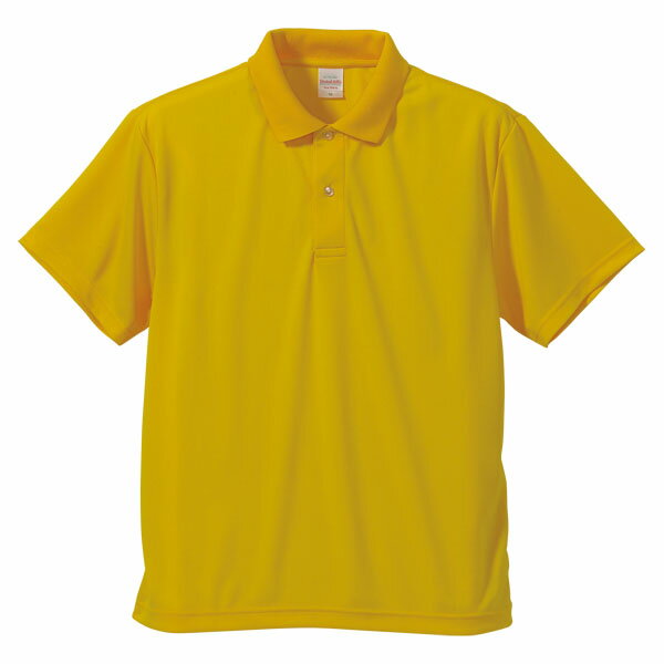 United Athle (ユナイテッドアスレ) カジュアル ポロシャツ 4.1オンス ドライポロシャツ 【カナリアイエロー】 591001 190 ポロシャツ...