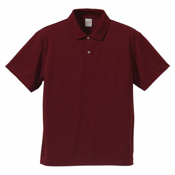 United Athle (ユナイテッドアスレ) カジュアル ポロシャツ 4.1オンス ドライポロシャツ 【バーガンディ】 591001 72 ポロシャツ メン...