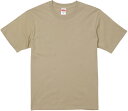 UnitedAthle (ユナイテッドアスレ) カジュアル Tシャツ 6.2オンス プレミアム Tシャツ 【サンドカーキ】 594201CX 537 半袖Tシャ...
