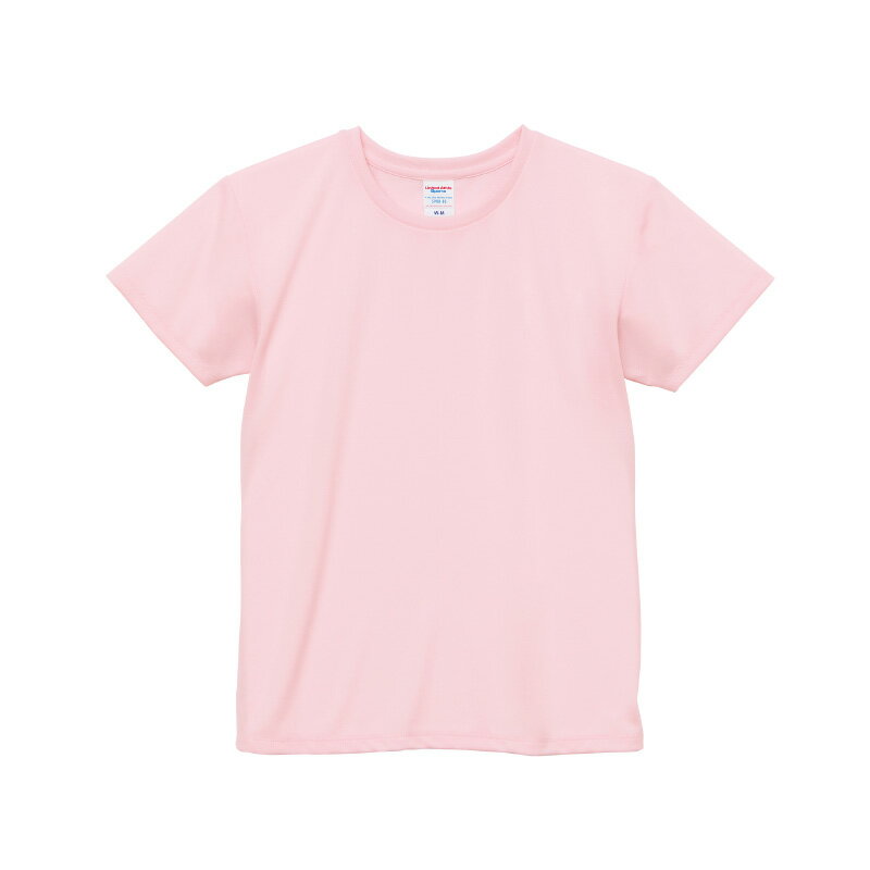 UnitedAthle (ユナイテッドアスレ) カジュアル Tシャツ 4.1オンス ドライアスレチック Tシャツ〈ウィメンズ〉 【ベビーピンク】 5900-03...
