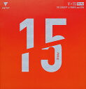VICTAS (ヴィクタス) 卓球 ガット・ラバー V>15 スティッキー 【ブラック】 200120 0020 ラバー 卓球ラバー メンズ・レディース 男性用...